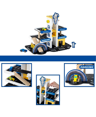  Parkhaus mit Fahrzeugen Klein Michelin Holz 3404, fig. 6 