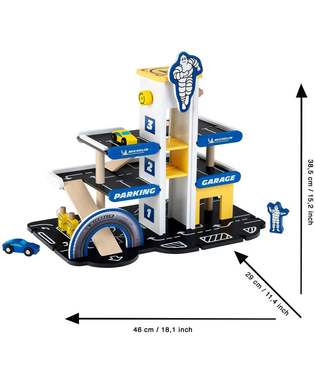  Parkhaus mit Fahrzeugen Klein Michelin Holz 3404, fig. 4 