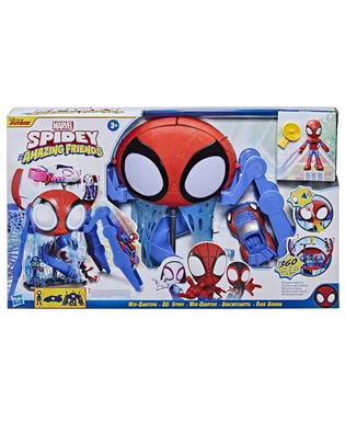  Playset Marvel F14615L00 Spiderman + 3 jahre, fig. 4 