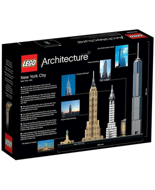  Playset Lego Architecture 21028 New York, fig. 4 