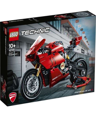  Spielset Fahrzeuge Lego Ducati Panigale V4 R + 10 Jahre, fig. 6 