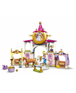  Playset Lego 43195 Belle and Rapunzel's Royal Stables, fig. 5 