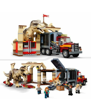  Playset Lego 76948 Jurassic World T-Rex and Atrociraptor Escape, fig. 6 