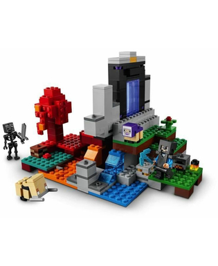  Playset Lego 21172 Minecraft The Ruined Portal, fig. 4 