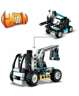  Konstruktionsspiel Lego 42133 Technic The Forklift, Towing, fig. 4 