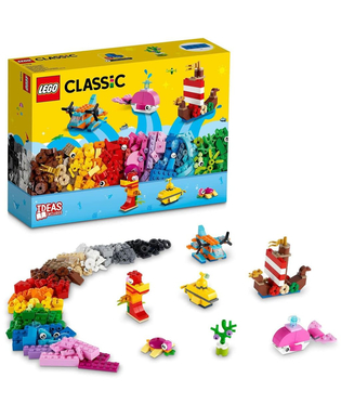  Playset Lego 11018 Classic Creative Games In The Ocean, fig. 8 