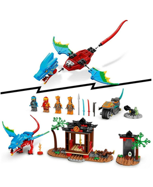  Playset Lego Ninjago Ninja Dragon Temple 161 Stücke 71759, fig. 5 