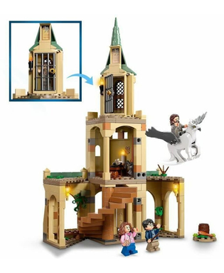  Playset Lego 76401 Harry Potter Hogwarts Courtyard: The Rescue of Sirius (345 Stücke), fig. 7 