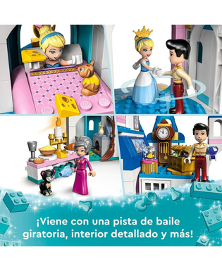  Playset Lego 43206 Cinderella and Prince Charming's Castle (365 Stücke), fig. 6 