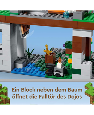  Playset Lego 21183 Minecraft Training Camp, Cave House (534 Stücke), fig. 5 