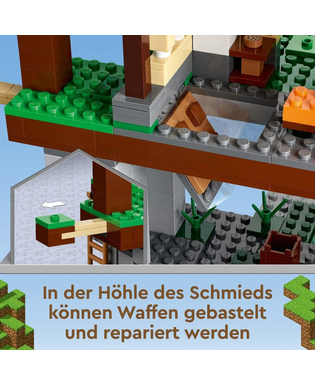  Playset Lego 21183 Minecraft Training Camp, Cave House (534 Stücke), fig. 4 