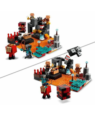  Playset Masters 21185 Minecraft The Bastion of the Nether (300 Stücke), fig. 8 