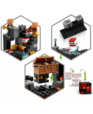  Playset Masters 21185 Minecraft The Bastion of the Nether (300 Stücke), fig. 7 