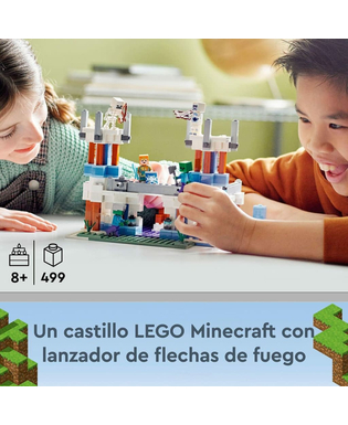  Playset Lego 21186 Minecraft Ice Castle (499 Stücke), fig. 7 