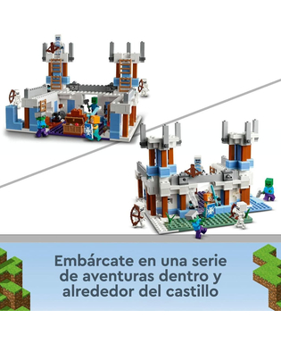  Playset Lego 21186 Minecraft Ice Castle (499 Stücke), fig. 6 