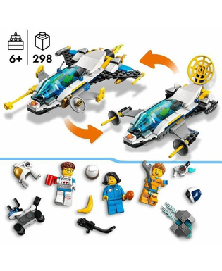  Playset Lego City 60354 Mars Space Exploration Missions (298 Stücke), fig. 6 