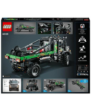  Playset Lego 42129 Technic Mercedes-Benz Zetros 4x4, fig. 4 