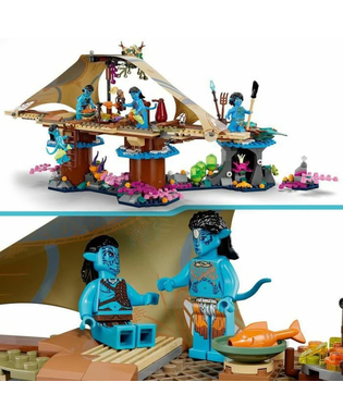  Playset Lego Avatar 75578 Metkaylna roof home 528 Stücke, fig. 4 