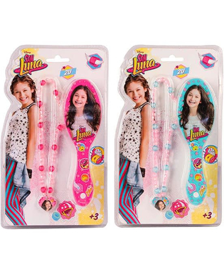  Soy Luna Beauty Set für Mädchen. Design-Bürste+Türkise Kette, fig. 5 