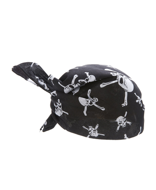  Bandana têtes de mort adulte, fig. 1 