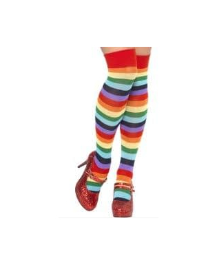  Strümpfe Clown für Damen bunt, fig. 1 