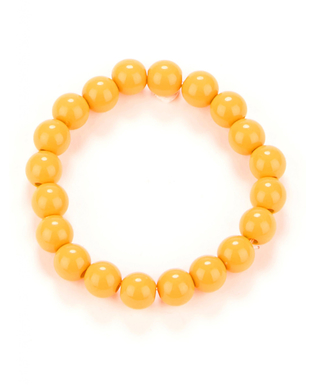  Bracelet perles orange adulte, fig. 1 