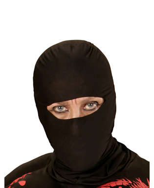  Cagoule ninja noire adulte, fig. 1 