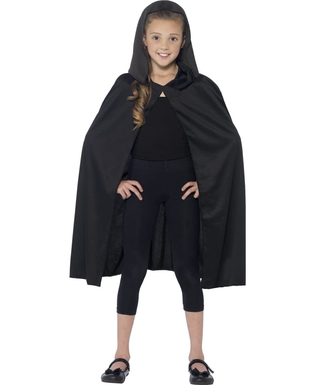  Cape à capuche noire enfant Halloween, fig. 1 