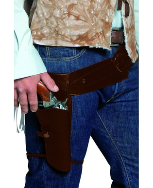  Ceinture bandit du western avec étui adulte, fig. 1 