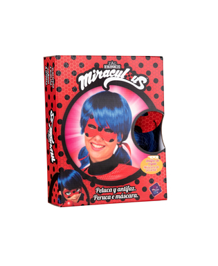  Box mit Perücke und Maske von Ladybug™ für Erwachsene, fig. 1 