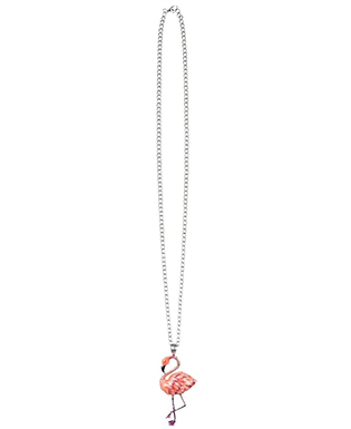  Collier en métal flamant rose adulte, fig. 1 