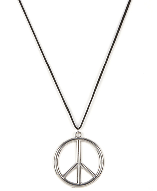  Hippie-Kette aus Metall für Erwachsene, fig. 1 