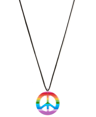  Collier hippie multicolore Adulte, fig. 1 