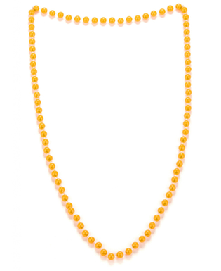  Collier perles orange adulte, fig. 1 