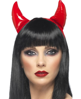  Cornes diable rouge adulte Halloween, fig. 1 