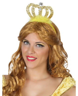  Goldene Prinzessinnen-Tiara für Erwachsene, fig. 1 