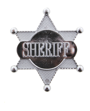  Silberner Sheriff-Stern, fig. 1 