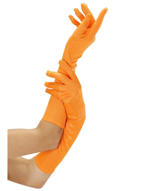  Gants longs oranges fluo adulte, fig. 1 