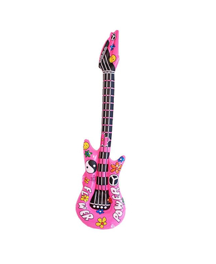  Guitare gonflable rose adulte, fig. 1 