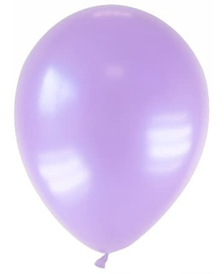  12 Ballons métallisés parme 28 cm, fig. 1 