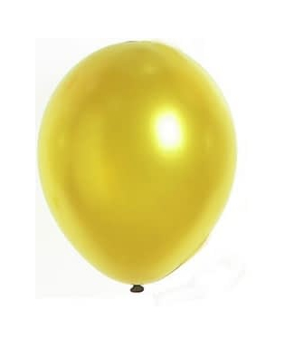  12 Ballons dorés métallisés 28 cm, fig. 1 