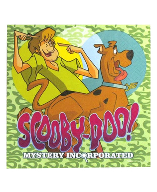  15 Scooby doo™ Papierservietten 33 x 33 cm, fig. 1 