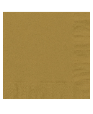  Papier-Servietten gold 20 Stück 25 x 25 cm, fig. 1 