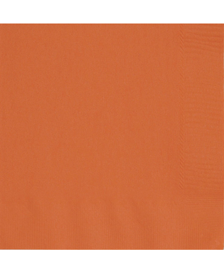  20 orangefarbene Papierservietten, fig. 1 