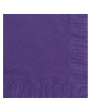  20 Serviettes en papier violet sombre 33 x 33 cm, fig. 1 