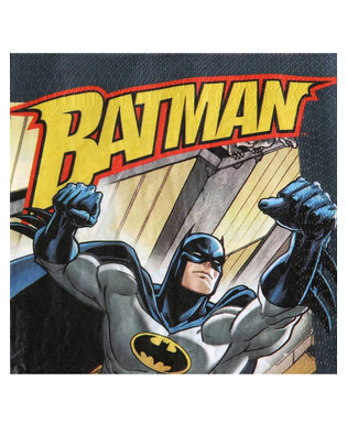  20 Batman™-Papierservietten 33 x 33 cm, fig. 1 