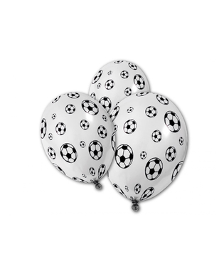  5 Ballons en latex Ballons de foot 30 cm, fig. 1 