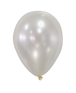  50 metallische Elfenbeinballons 30 cm, fig. 1 