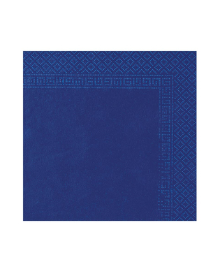  50 Serviettes bleu marine 38 x 38 cm, fig. 1 