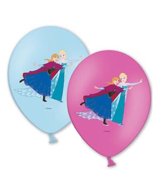  6 Ballons de baudruche La Reine des Neiges ™, fig. 1 